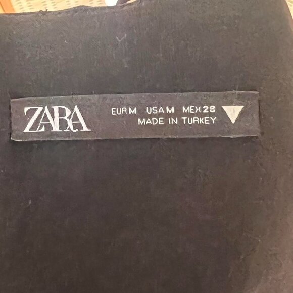 Black Zara maxi dress with front cutout and bead detail - Picture 5 of 5